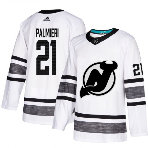 New Jersey Devils Trikot Kyle Palmieri Weiß 2019 NHL All Star